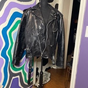 Black Buffalo Leather Jacket
